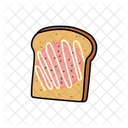 Toast E Food Fast Food Icon