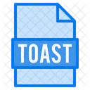 Toast File File Types Icon