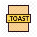 Toast File Toast File Format Icon