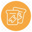 Toast Bread Breakfast Icon