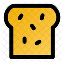 Toast Bread Breakfast Icon