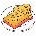 Toast Breakfast Bread Icon