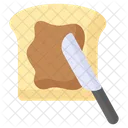 Toast Bread Slice Icon