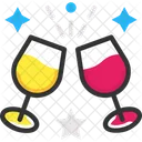 Cheers Toast Celebration Drink Icon
