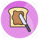 Toast Bread Slice Icon