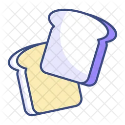 Toast slice  Icon