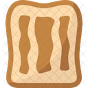 Toasted Bread Brown Icon