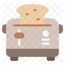 Toaster Bread Breakfast Icon