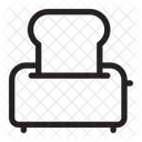 토스터 토스트 전자제품 아이콘