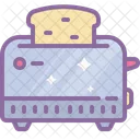 Toaster Bread Electronic Icon
