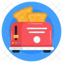 Toaster Toasting Machine Kitchenware Icon