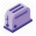 Toaster Cooking Food Icon