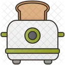 Toaster Grill Bread Icon