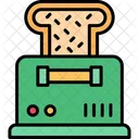 Toaster Breakfast Cooking Icon