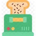 Toaster Breakfast Cooking Icon