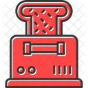 Toaster Breakfast Cooking Icon