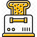 Toaster Breakfast Cooking Icon