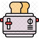 Toaster Breakfast Cooking Icon