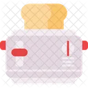 Toaster Breakfast Cooking Icon