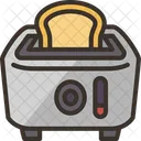 Toaster Bread Breakfast Icon