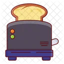 Toaster Machine Food Icon