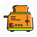 Toaster Bread Kitchen Icon