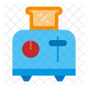 Toaster Bread Kitchen Icon