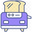 Toaster Bread Kitchen Icon