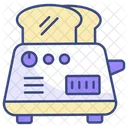 Toaster Bread Kitchen Icon