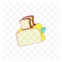 Toaster Bread Kitchen Icon