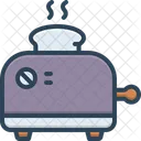 Toaster Kitchen Equipment Electronic Icon