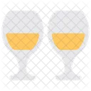 Toasting Cheers Champagne Icon