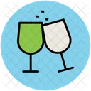 Toasting Cheers Party Icon