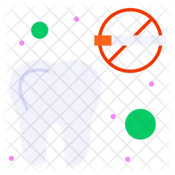 Tobacco Teeth  Icon