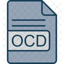 Ocd Arquivo Formato Ícone