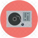 Toca Discos Vinil CD Ícone