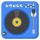 Tocadiscos Musica Vinilo Icono