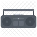 Tocadiscos Reproductor De Musica Boombox Icono