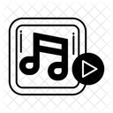 Reprodutor De Musica Ícone
