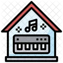 Ouvindo música  Ícone