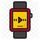 Tocar Musica Smartwatch Assistir Ícone
