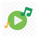 Tocar Musica Musica Musical Ícone