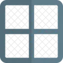 Todas As Bordas Interface Essencial Tabela Cor Sombra F Ícone
