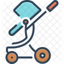 Toddler Rocker Stroller Straggler Icon