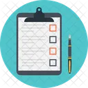 Planning Checklist Task Icon