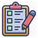 Todo List Checklist Memo Pad Icon