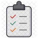 Todo List Checklist Audit Icon
