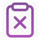 Todo List Canceled Icon