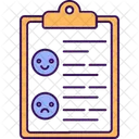 Todo List Survey List Filling Form Icon