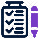 Todo List Task Planning Icon